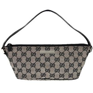 GUCCI Monogram Boat Pochette Bag